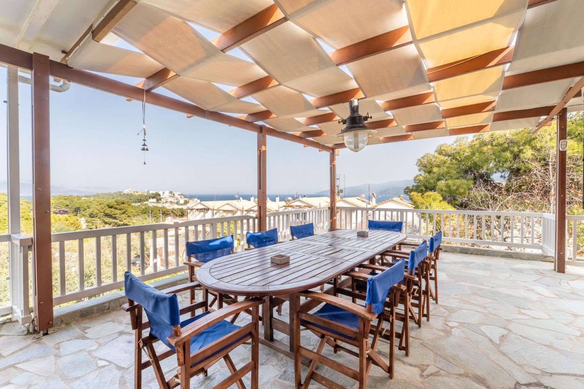 The House Of Gratitude - Poolside Retreat Villa Loutra Oraias Elenis Exterior photo